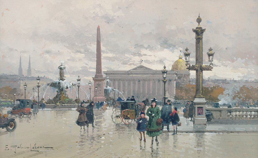 Eugene Galien Laloue - Place